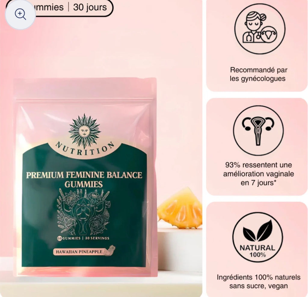 Gummies Equilibre Intime™ - Confort Naturel et Durable