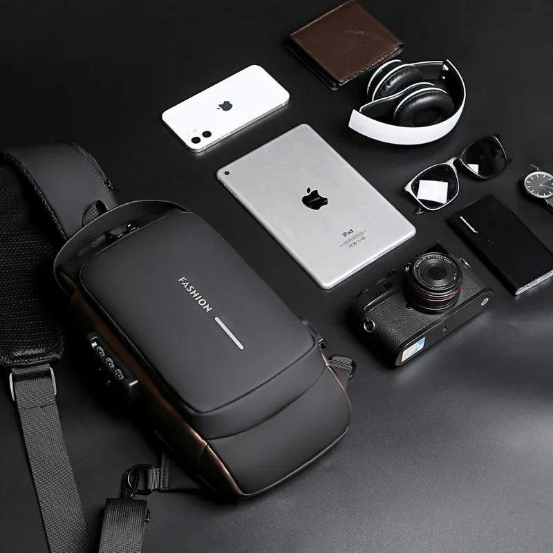 BluFashion™ - Sac de poitrine étanche pour homme 9900