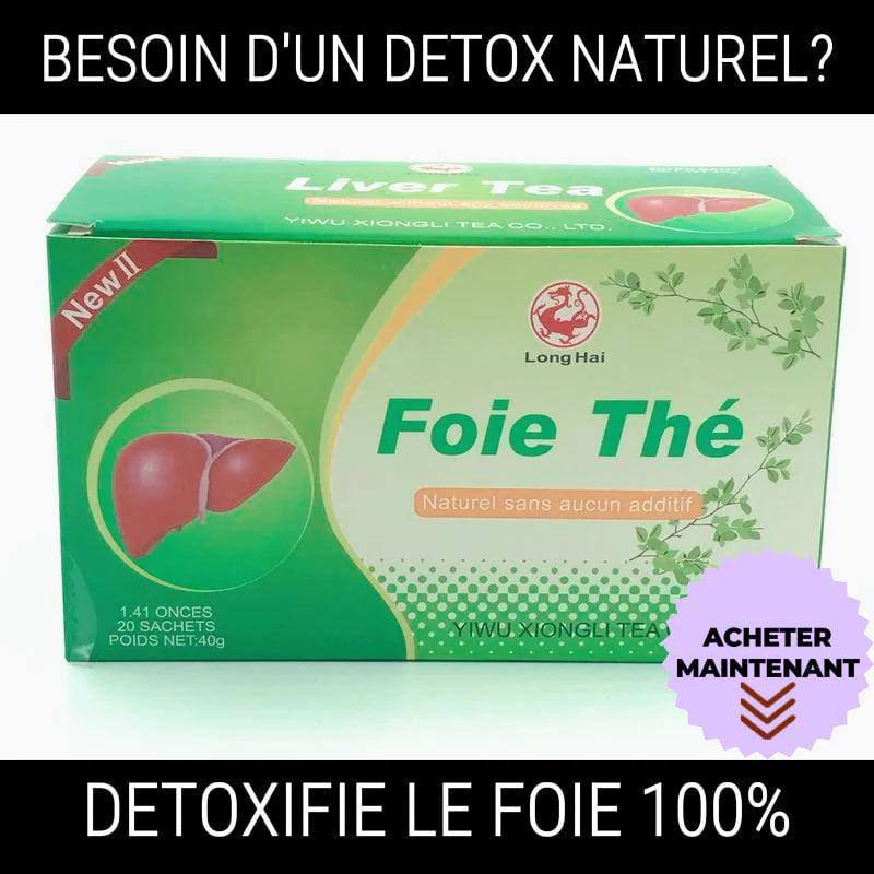 Pack de 20 Thés Nettoyeur de Foie et Anti Hépatite